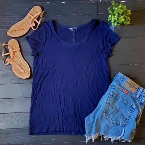 Vince Soft Blue Shirt - Picture 1 of 8